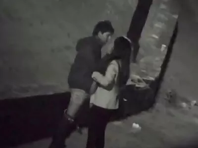 لعنت به دخترم با لباس زیر مشکی ویدیو کوس